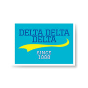 Sorority Vinyl Stickers - Collegiate Design