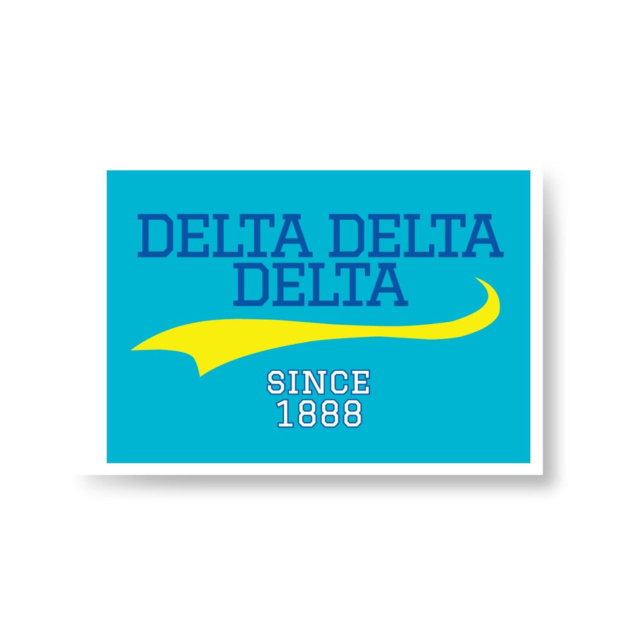 Sorority Vinyl Stickers - Collegiate Design