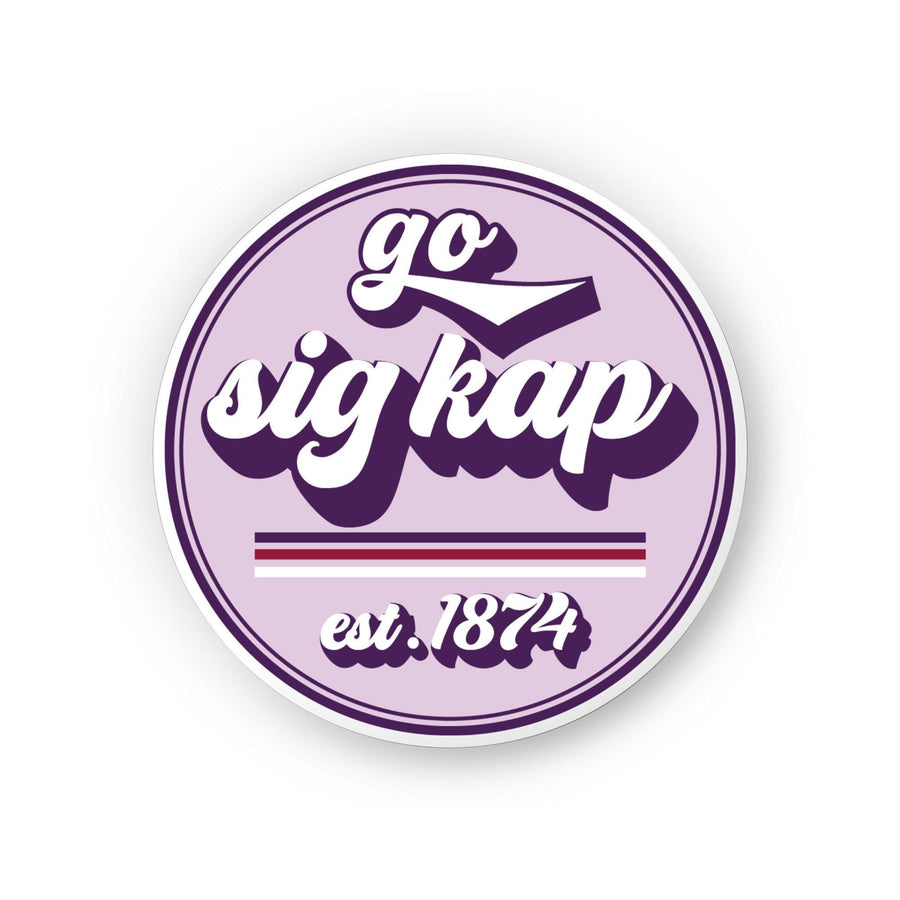 Sorority Vinyl Stickers - Go Sorority Design
