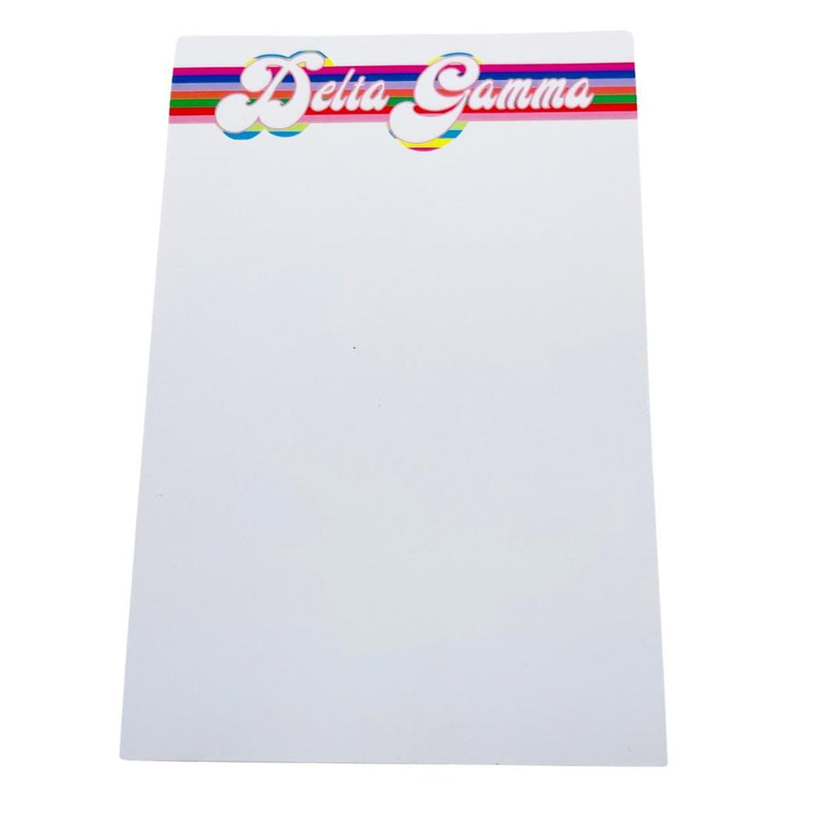 Colorful Sorority Notepad