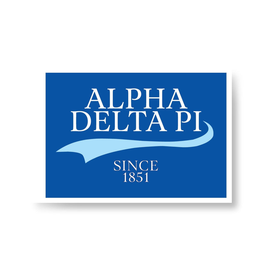 Sorority Vinyl Stickers - Collegiate Design