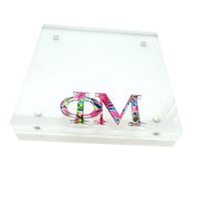 Sorority Greek Letter Acrylic Magnetic Frames