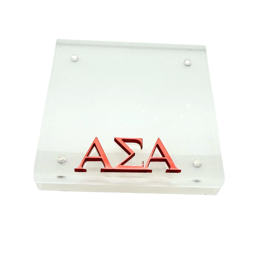 Sorority Greek Letter Acrylic Magnetic Frames