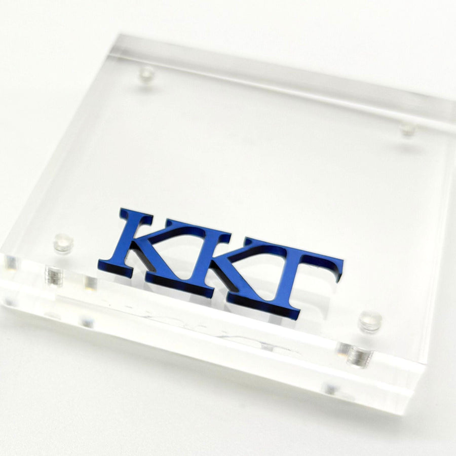 Sorority Greek Letter Acrylic Magnetic Frames