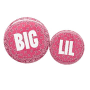Sorority Big/Lil/Gmom Pinback Buttons