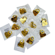 Sorority Engraved Acrylic Heart Charm