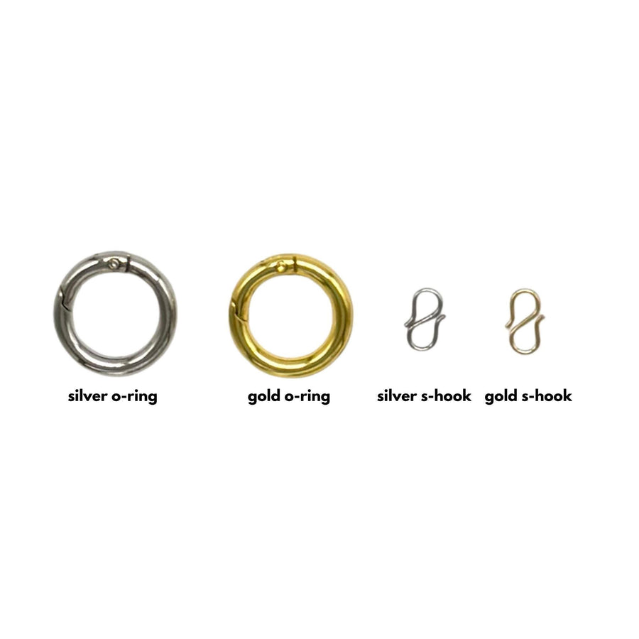 Sorority Acrylic Charms - Stacked Geo Greek Letters