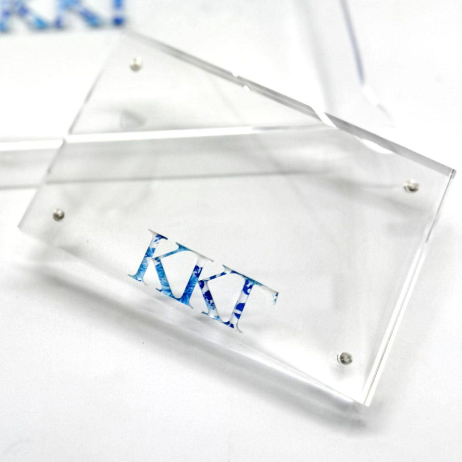 Sorority Greek Letter Acrylic Magnetic Frames