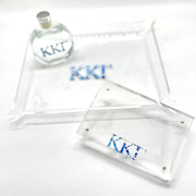 Sorority Greek Letter Pinched Acrylic Trays