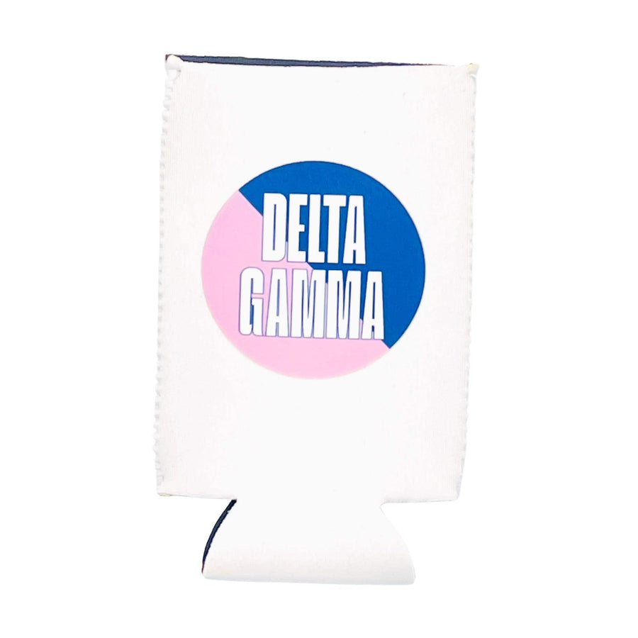 Sorority Koozies - 2-Tone Diagonal