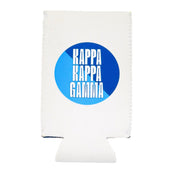 Sorority Koozies - 2-Tone Diagonal
