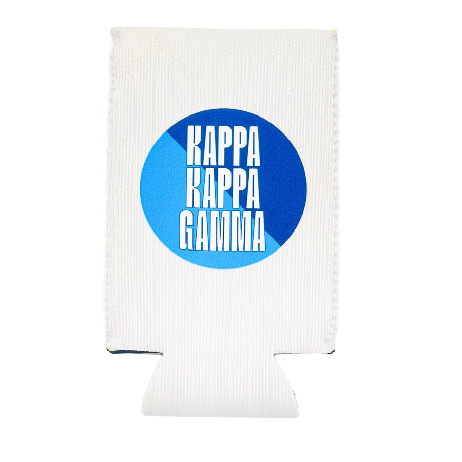 Sorority Koozies - 2-Tone Diagonal