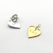 Sorority Engraved Acrylic Heart Charm