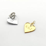 Sorority Engraved Acrylic Heart Charm