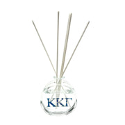 Reed diffuser with 'KKG' logo on a white background - traditional greek.