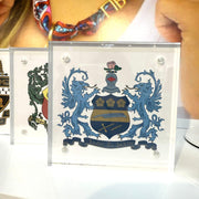 Sorority Crest Print in Acrylic Magnetic Frames