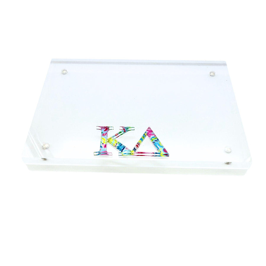 Sorority Greek Letter Acrylic Magnetic Frames