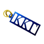 Sorority Greek Letter Acrylic Keychains