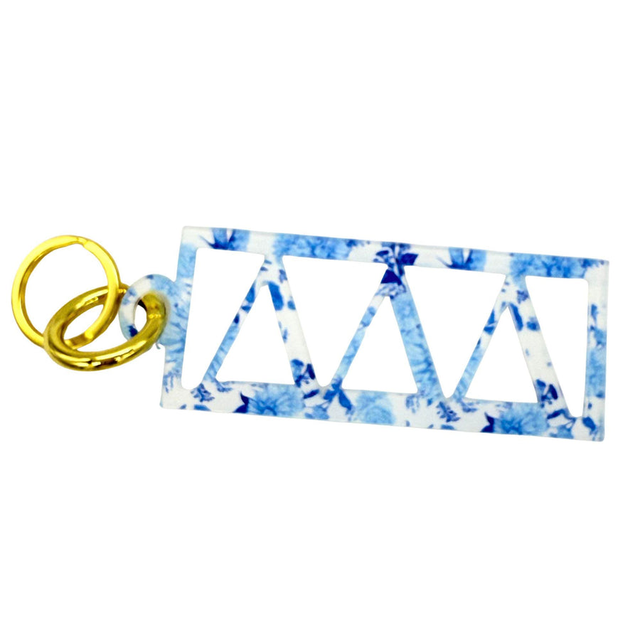 Sorority Greek Letter Acrylic Keychains