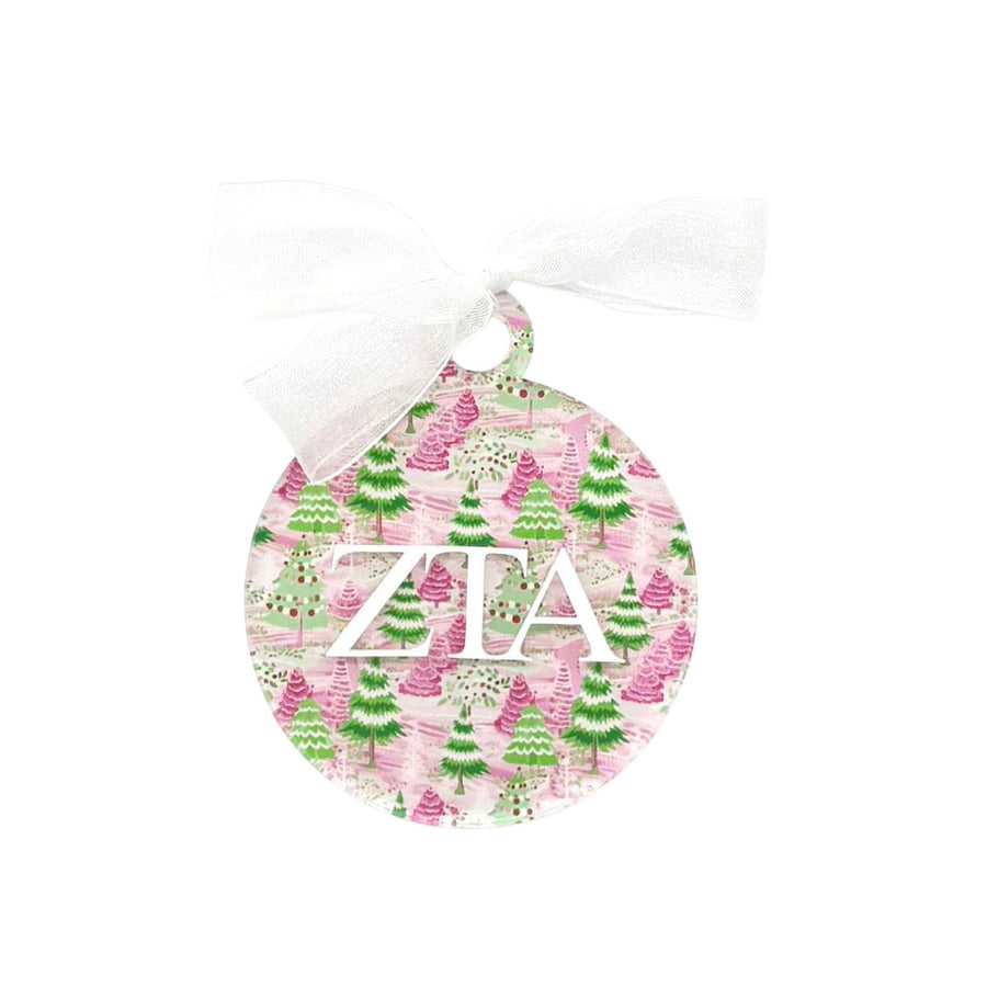 Sorority Round Ornaments