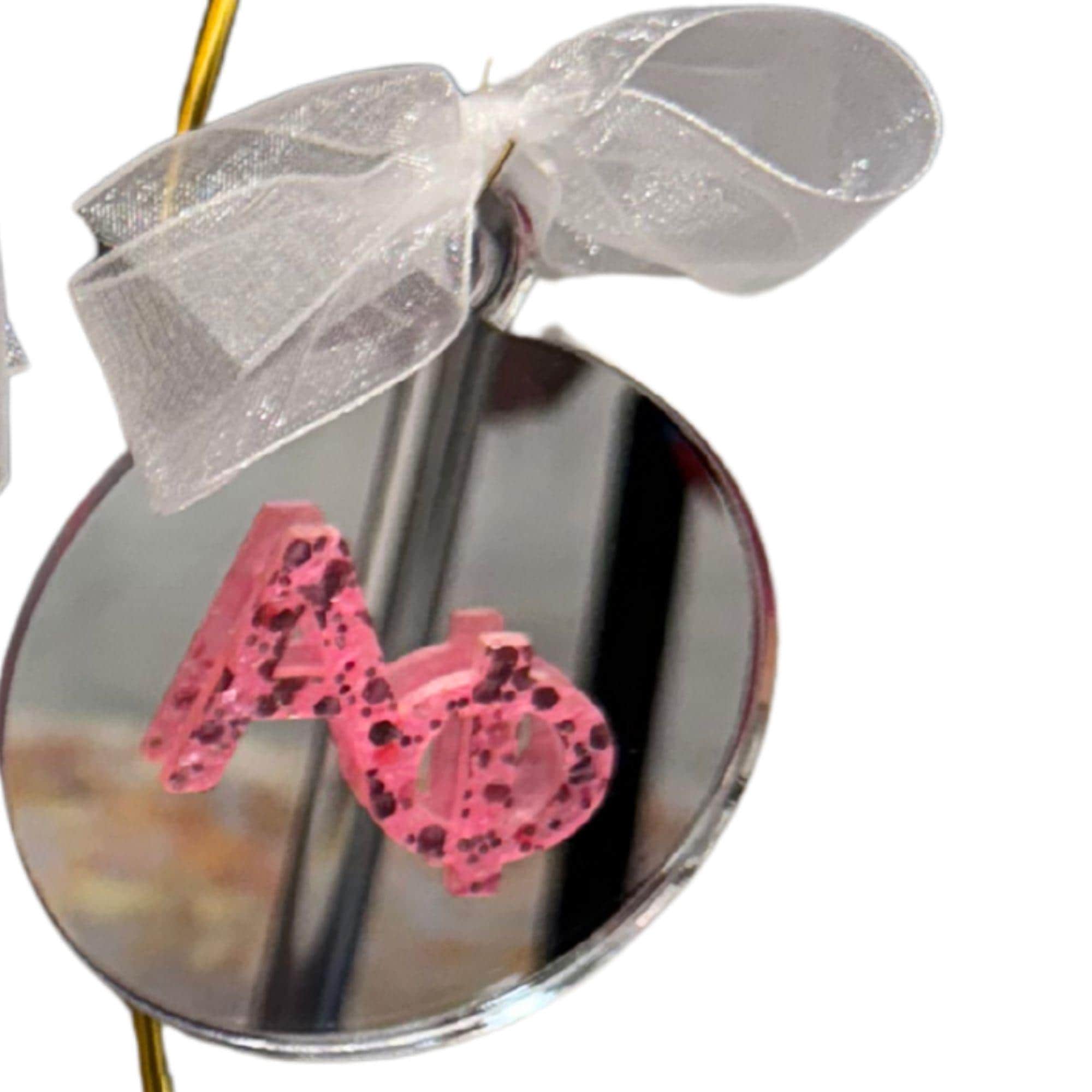 Sorority Round Ornaments