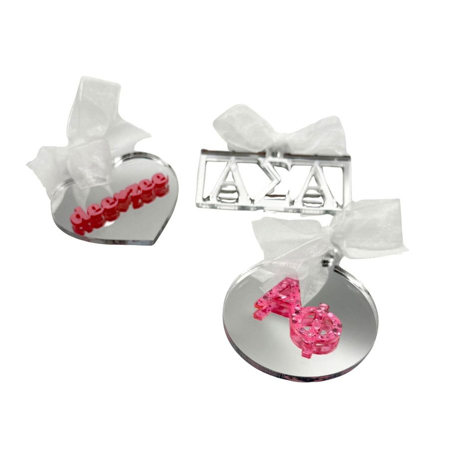 Sorority Round Ornaments