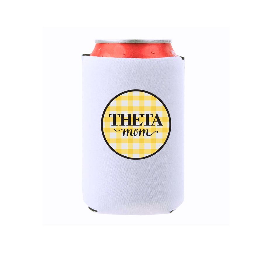 Sorority & Mom Can Coolers - Gingham Design