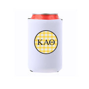Sorority & Mom Can Coolers - Gingham Design