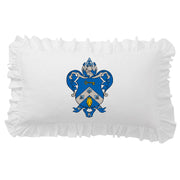 Sorority Crest Scalloped Pillow Cover