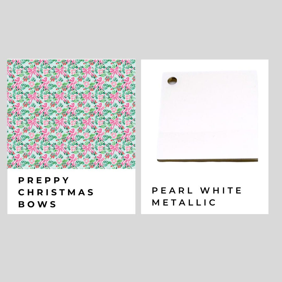 Personalized Acrylic Heart Ornament