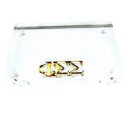 Phi Sigma Sigma - Sorority Greek Letter Acrylic Magnetic Frame