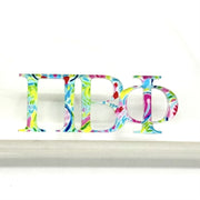 Pi Beta Phi - Sorority Greek Letter Acrylic Magnetic Frame