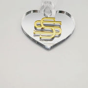 Personalized Acrylic Heart Ornament