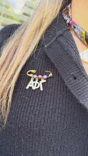 Game Day Scarf Necklace