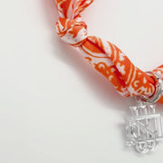 Monogram Charm - with or without scarf necklace