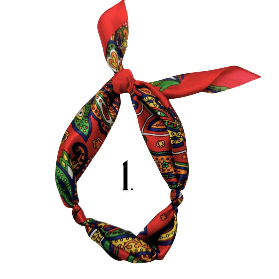 Theta Phi Alpha - Scarf Necklace with Engraved Heart Charm