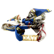 Sigma Delta Tau - Tie Scarf with Sorority Greek Slide