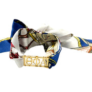 Theta Phi Alpha - Tie Scarf with Sorority Greek Slide