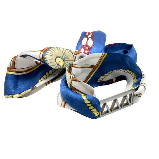Delta Delta Delta - Tie Scarf with Sorority Greek Slide