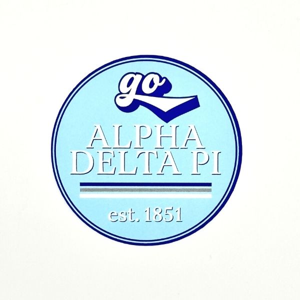 Alpha Delta Pi - Decal Sticker with GoSorority Design