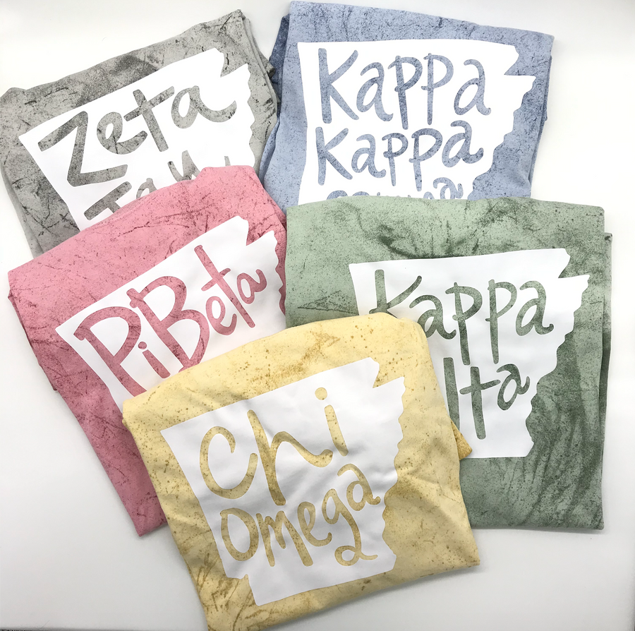 ARKANSAS Color Blast T-shirt - Kappa Kappa Gamma