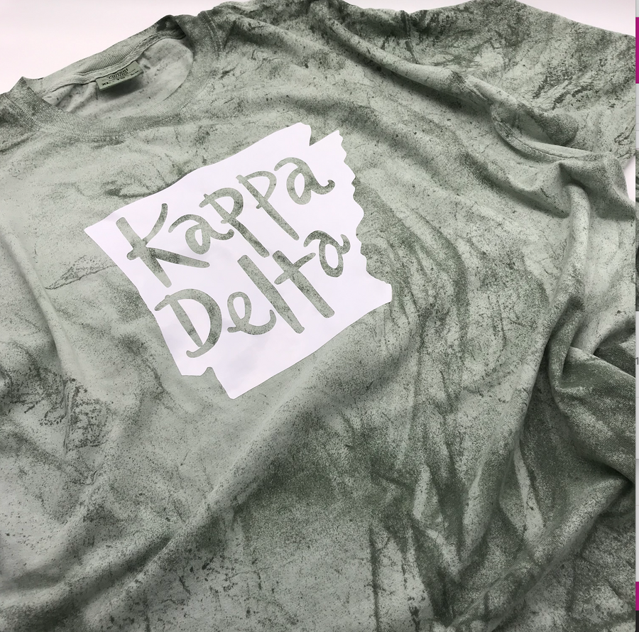 ARKANSAS Color Blast T-shirt - Kappa Delta