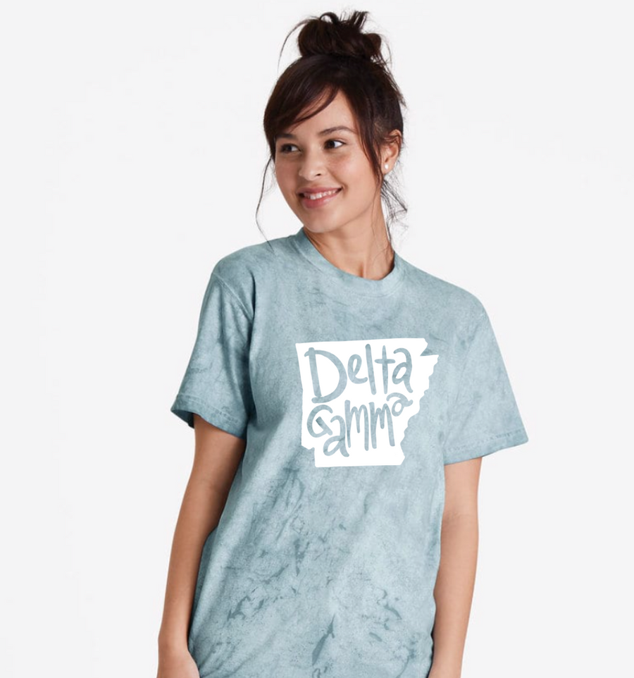 ARKANSAS Color Blast T-shirt - Delta Gamma