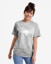 White Diamond Color Blast T-shirt - Alpha Delta Pi