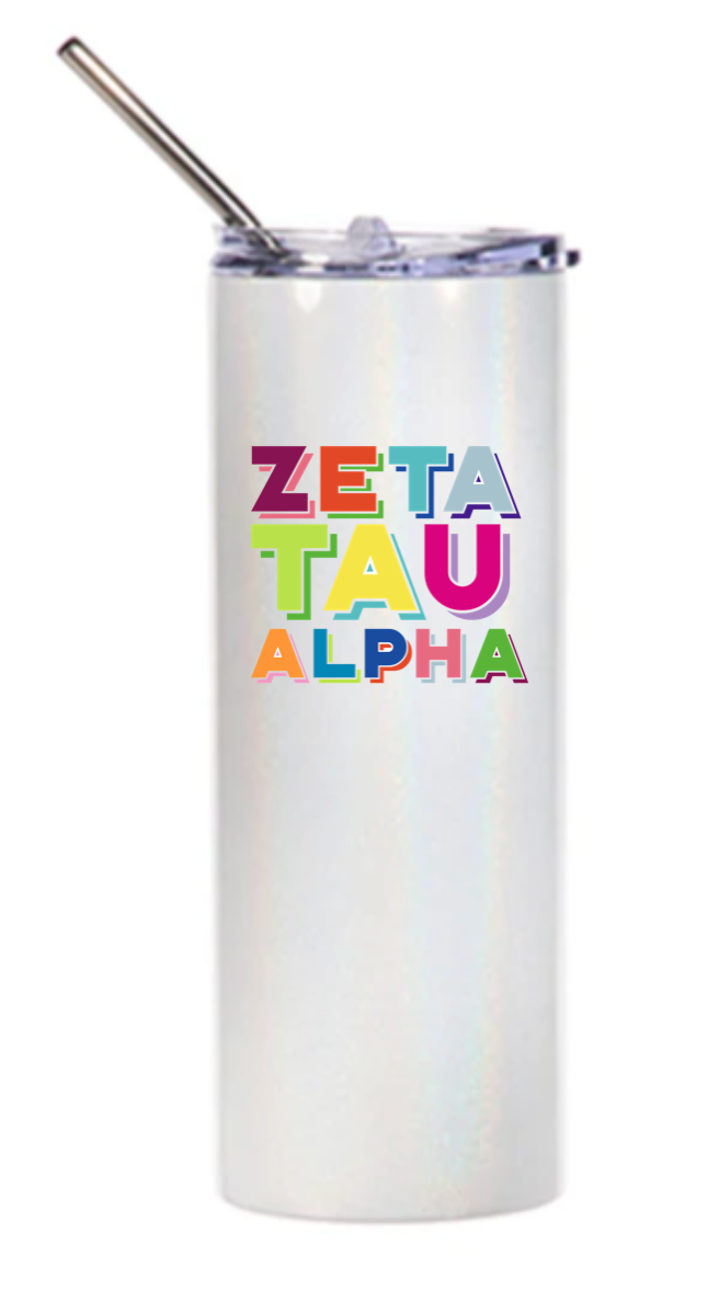 COLORBRIGHT Insulated Travel Mugs - Zeta Tau Alpha
